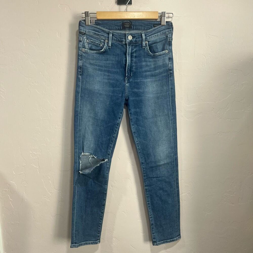 Citizens of Humanity Rocket Crop High Rise Skinny Jeans size 27